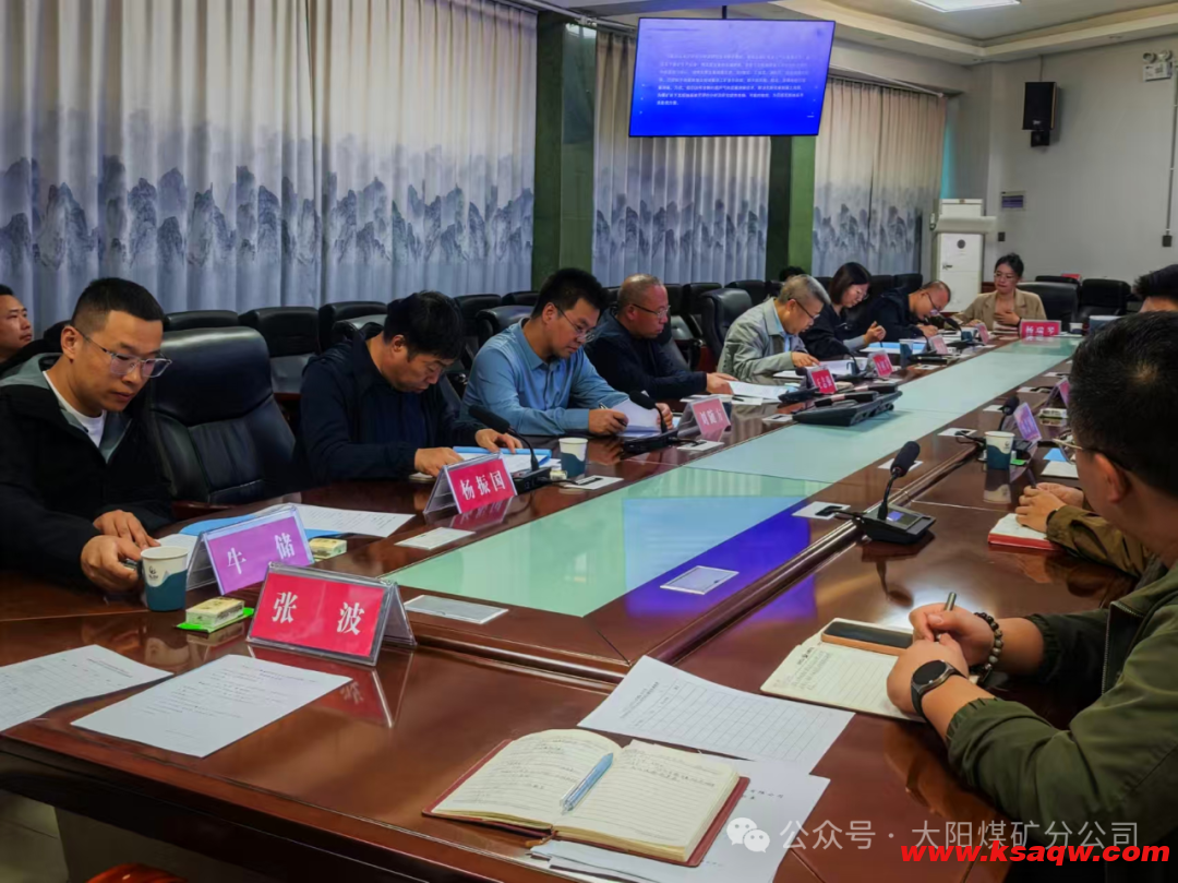 大阳煤矿瓦斯抽采单元评价分析及研究项目顺利通过验收