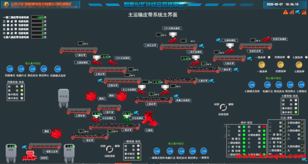阳城煤矿严抓主运皮带系统筑牢煤炭运输“生命线”