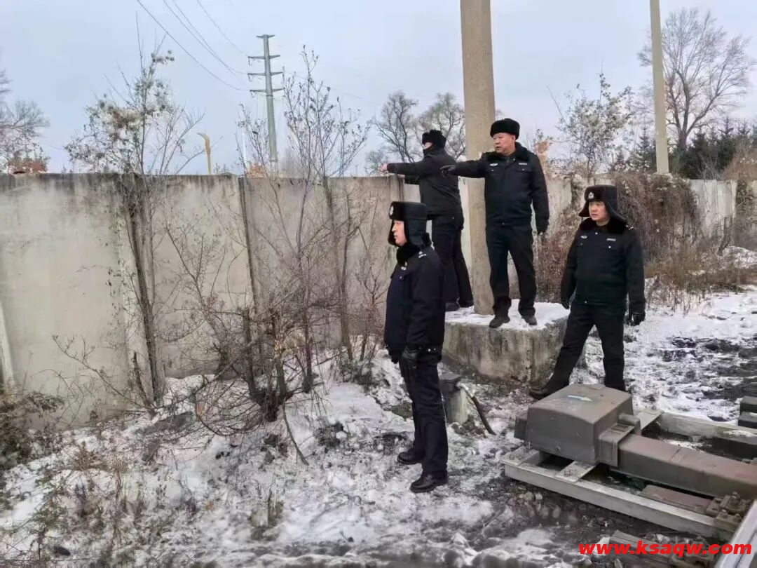 矿区保卫处开展冬季铁路治安巡查 筑牢矿铁安全防线