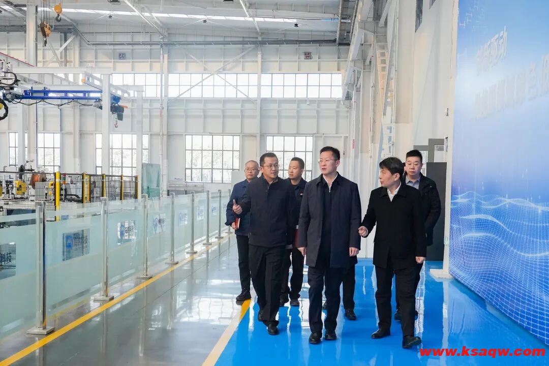 王崇景到海纳科技调研指导工作