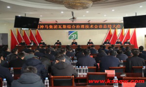 【矿区新闻】平煤神马集团瓦斯综合治理技术会诊总结大会在八矿召开