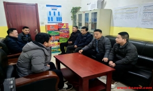 下峪口矿慰问煤层气项目部驻矿人员，携手攻坚赋能瓦斯治理提质增效