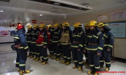 长治市消防救援支队长潞大队到古城煤矿开展联合演练