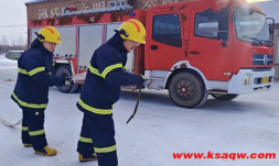 集团公司矿山救护队开展消防设备设施专项检查