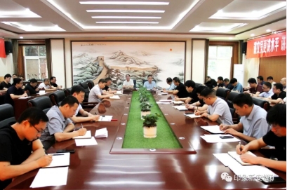 新安煤矿9月21日早调会强调：统一思想 提高站位 狠抓落实 推动矿井高质量发展
