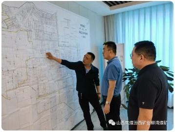 汾西矿业副总经理韩涛到柳湾煤矿检查指导工作