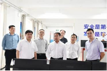 黔西市市委书记林松到新田煤矿调研指导