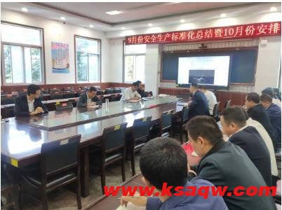下峪口矿推进安全生产标准化计划详细措施得力