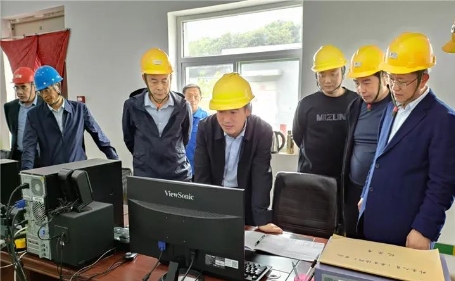 于建军到光道煤业督导安全生产工作