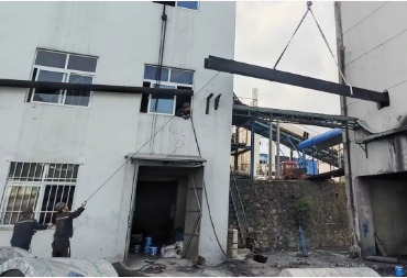 新田煤矿选煤厂原煤车间煤泥管道改造完成