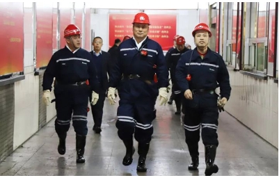 公司领导到马兰矿督导安全生产工作