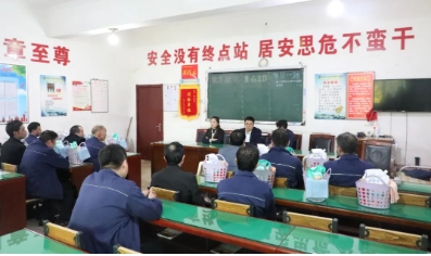 下峪口矿煤巷单班进尺纪录再次刷新