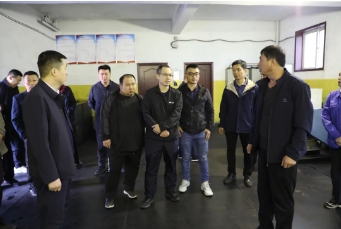 汾西矿业销售公司领导到高阳煤矿选煤厂调研指导