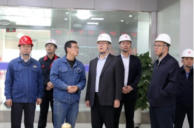 白银市副市长冯汉颋到白银热电公司调研供热准备工作