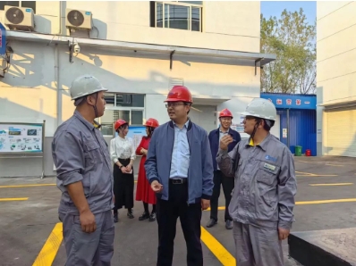 济宁市生态环境局到金桥煤矿开展高盐水工作督导检查