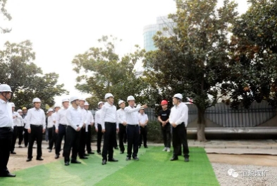 恒源煤矿集团公司“两堂一舍一中心”项目现场推进会在恒源矿召开