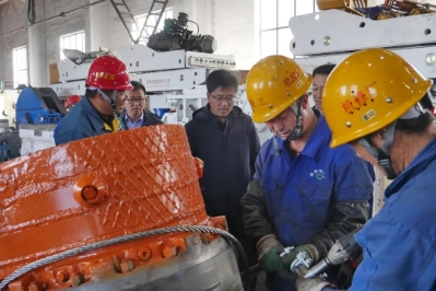 靖煤公司领导到基层单位调研指导工作
