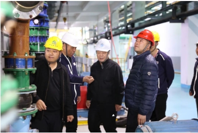 榆林市水利局督导组到可可盖煤业公司调研指导工作
