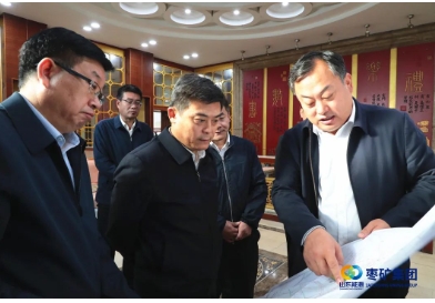 李文到新安煤业公司调研