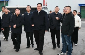 长治市副市长邢张朋一行莅临李村煤矿调研指导