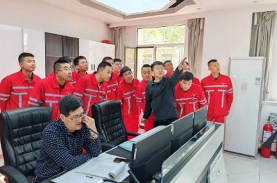 红会一矿组织开展新入职职工参观交流活动