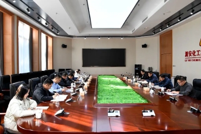 山西省国资运营公司党委委员、副总经理陈凯深入潞安化工集团调研