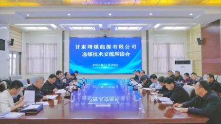 公司选煤技术交流座谈会在王家山矿召开