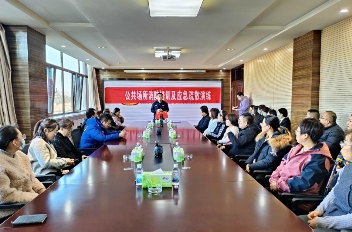 常村煤矿组织开展公共场所消防培训及应急疏散演练