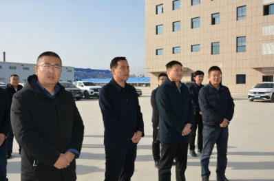 白银市有关部门到景泰煤业公司调研