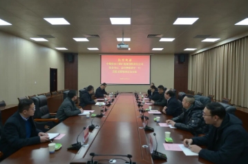 中煤张家口煤矿机械有限责任公司客人来访 杨联合与张洪军会谈
