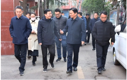 集团物业事业部到我矿调研