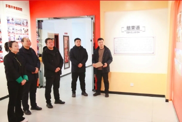 神木市文明办到凉水井矿业公司督导检查市级文明单位创建工作