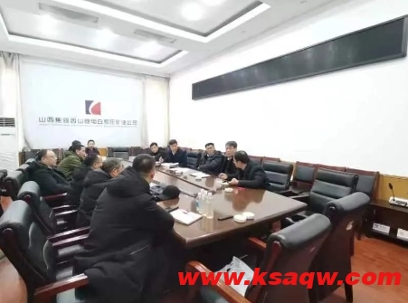 刘海东调研白家庄矿业公司高家河深水井水质监测工作