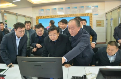 洛阳市委副书记、市长徐衣显徐衣显到孟津煤矿调研指导