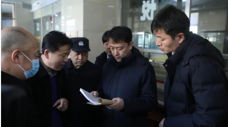 韩朝炜在泰山隆安煤业督导检查安全工作