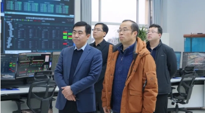 煤炭工业合肥设计研究院到大水头矿分公司走访调研