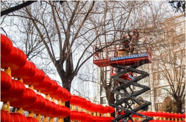 张灯结彩年味浓 常村煤矿新年氛围感直接拉满
