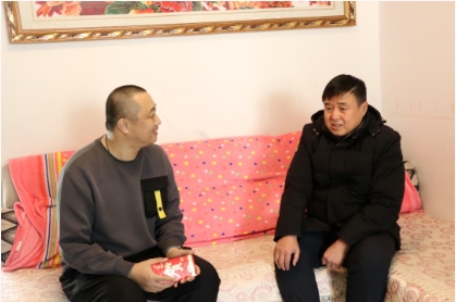 富力煤矿党委持续开展“一帮一”扶贫救助送温暖活动