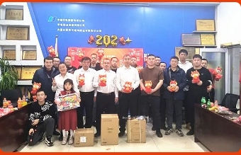 不连沟公司掘进三队开展“祥龙献瑞 喜迎新春”春节联欢活动