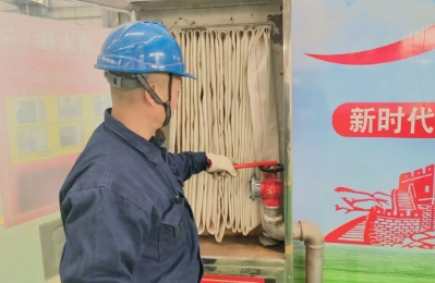 安居煤矿自主设计快速开关扳手解决消防阀开启难题