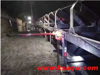 济宁能源发展集团阳城煤矿-我们用上了皮带架调节“神器”