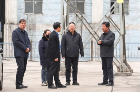 公司领导到生产矿调研