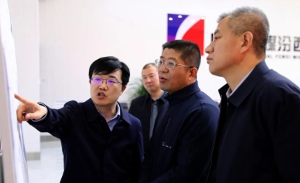 山西焦煤股份公司领导到灵北煤矿调研指导工作