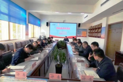 阳城煤矿班前会评比为安全生产赋能