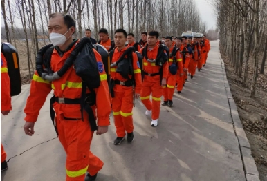 济矿集团救护中队精准发力，促进应急处置能力再提升