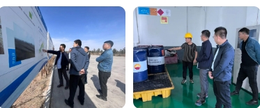不连沟公司副总经理吕贵山带队开展环保专项督导检查