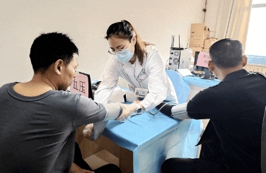 钱营孜矿职业健康体检进行时
