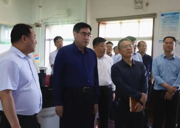 三门峡市委书记范付中到千秋煤矿调研指导