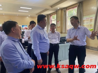 渭南市副市长李军政到下峪口矿督导检查安全生产工作