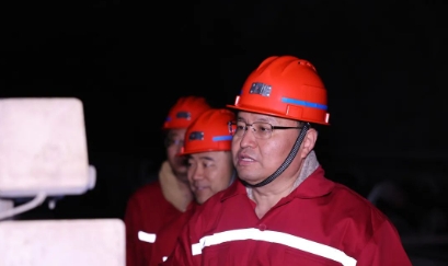 赵庆民到岱庄煤业公司调研